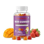 Iron Gummies with Vitamin C & Folic Acid (Mango & Strawberry, 30 Count)