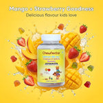 Kids Calcium + Vitamin D3 Gummies (Mango & Strawberry, 30 Count)